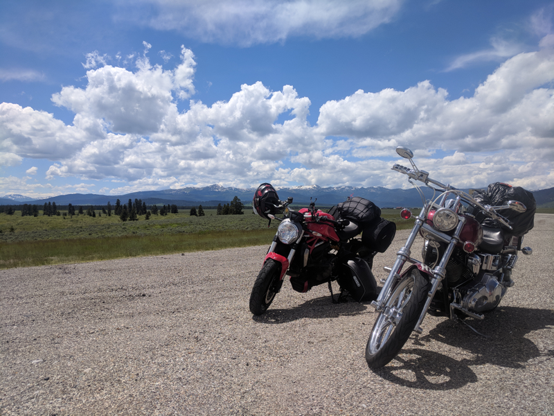 Illustration for article titled Motorcycle road trip days 1 and 2